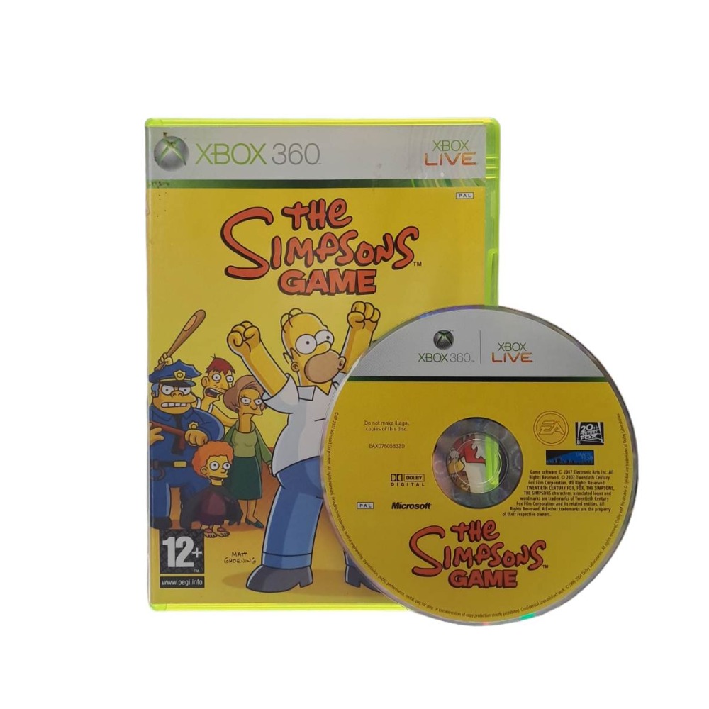 The Simpsons Game Xbox 360 Game Own4Less